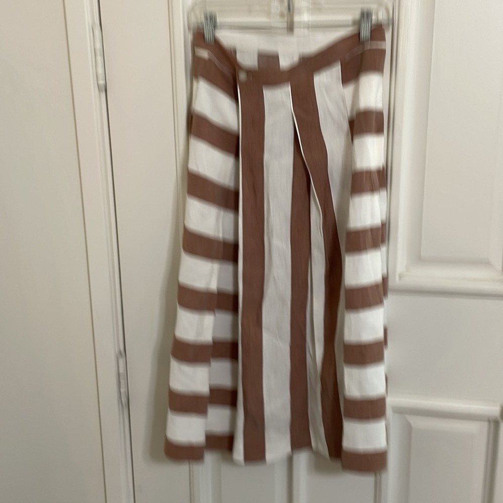 Antonelli linen midi skirt  Sz 44  (8)
